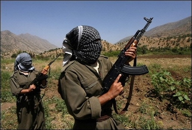 Καταδίωξη ανταρτών του PKK από τουρκικά στρατεύματα