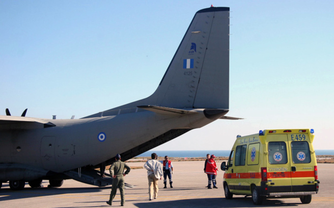 Βλάβη στο C-130 που πήγε στη Λάρνακα για να φέρει ενισχύσεις