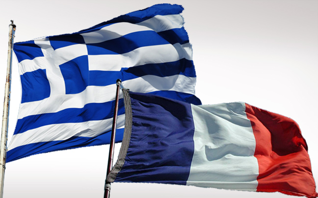 Διαδήλωση για την Ελλάδα στο Παρίσι