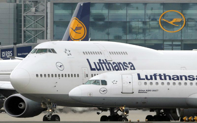 Καθηλώνονται αύριο τ΄ αεροπλάνα της Lufthansa