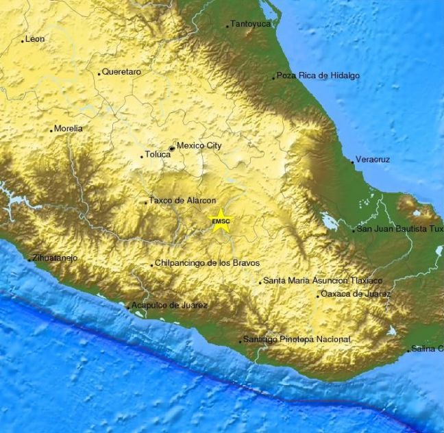 Σεισμός 5,5 Ρίχτερ στο Μεξικό