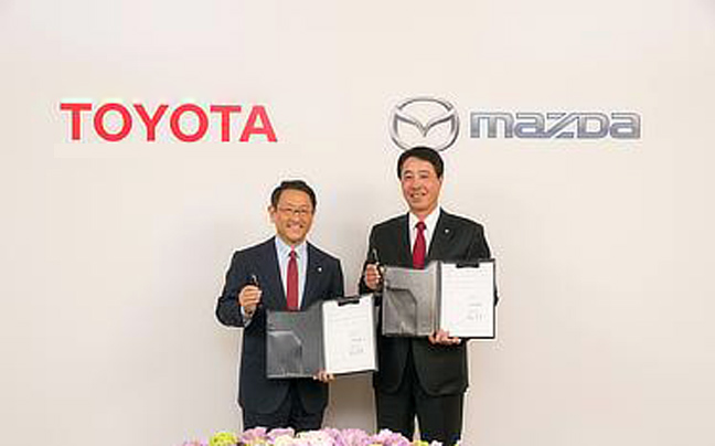 Συνεργασία Toyota και Mazda