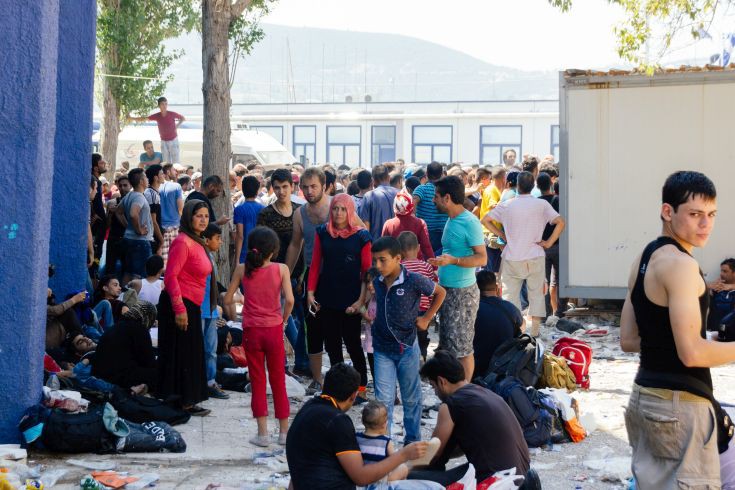 Αναχωρούν εντός της ημέρας πάνω από 8.000 πρόσφυγες από τη Μυτιλήνη