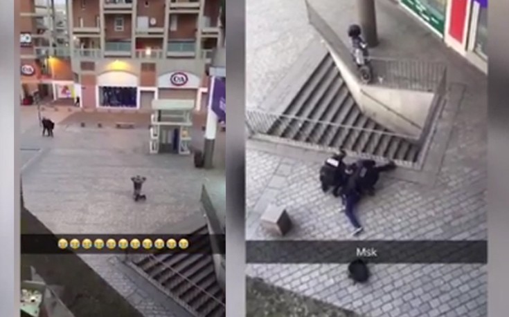 Βίντεο από τη σύλληψη των δραστών στο Παρίσι