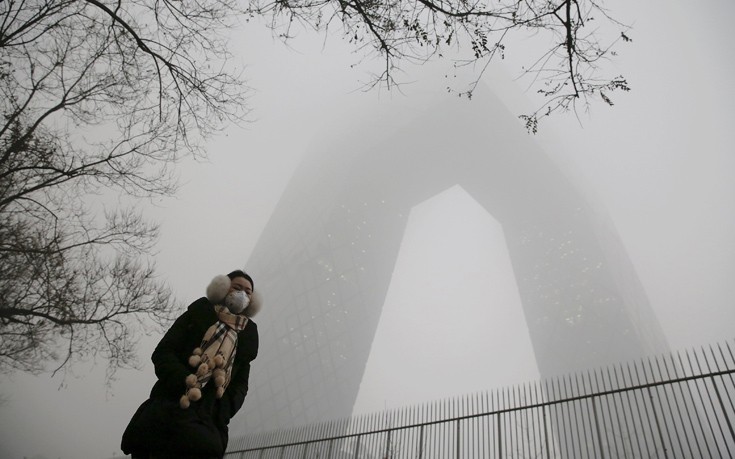 Κόκκινος συναγερμός στο Πεκίνο για την αιθαλομίχλη