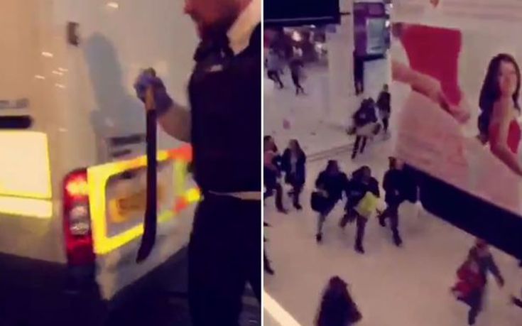 Ένοπλος με μαχαίρι σε εμπορικό κέντρο στο Λονδίνο