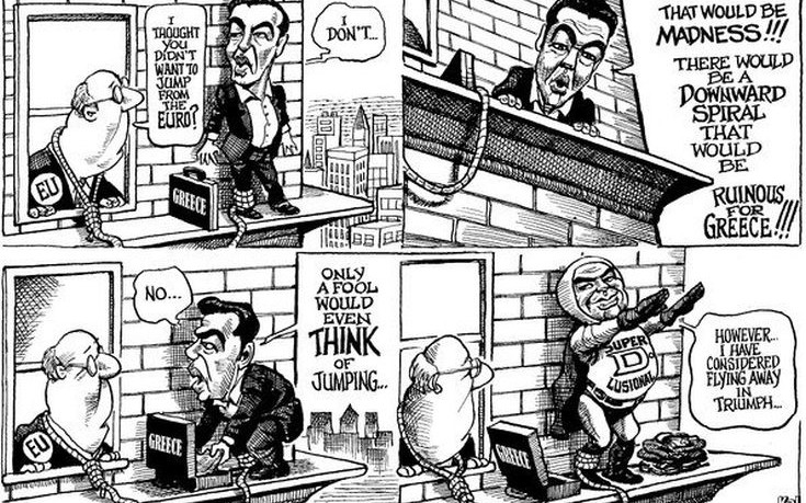 Οι υποσχέσεις του Τσίπρα σε ένα καυστικό σκίτσο του Economist