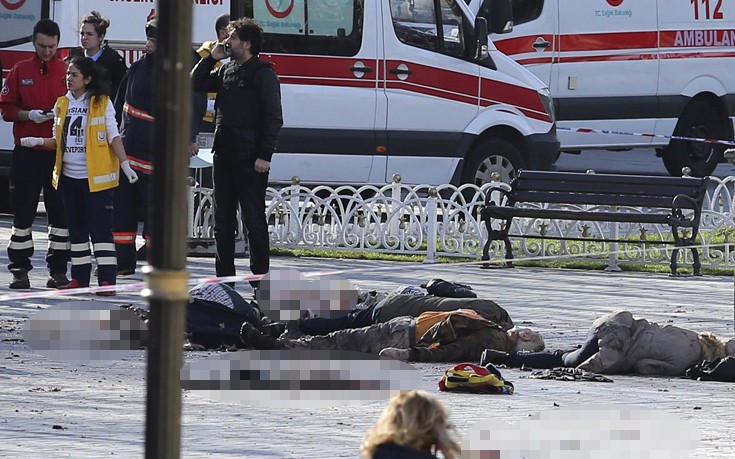Τρομοκρατικό χτύπημα στην καρδιά της Κωνσταντινούπολης