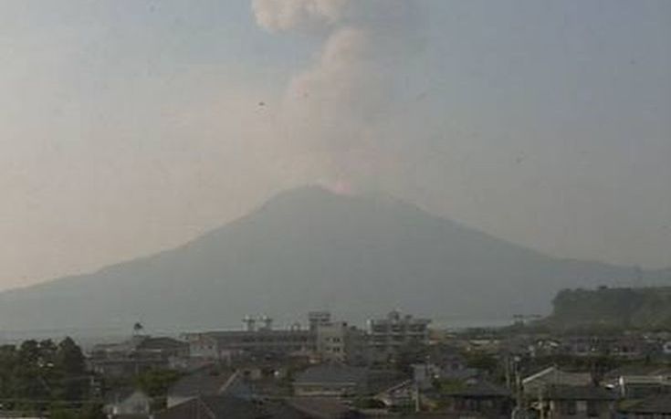 Εξερράγη το ηφαίστειο Σακουρατζίμα στην Ιαπωνία