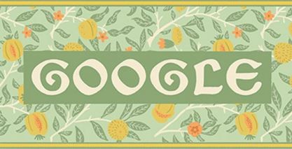 H Google τιμά τον διάσημο σχεδιαστή υφασμάτων, καλλιτέχνη και συγγραφέα William Morris