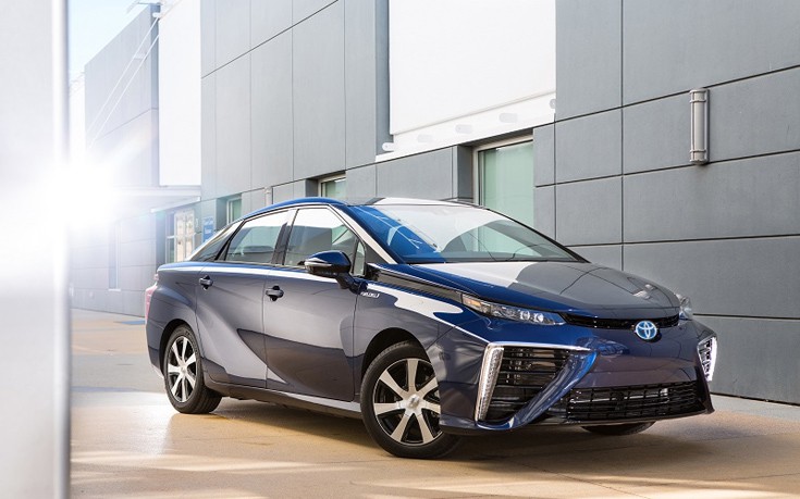 Διάκριση για το υδρογονοκίνητο σεντάν μηδενικών ρύπων Toyota Mirai