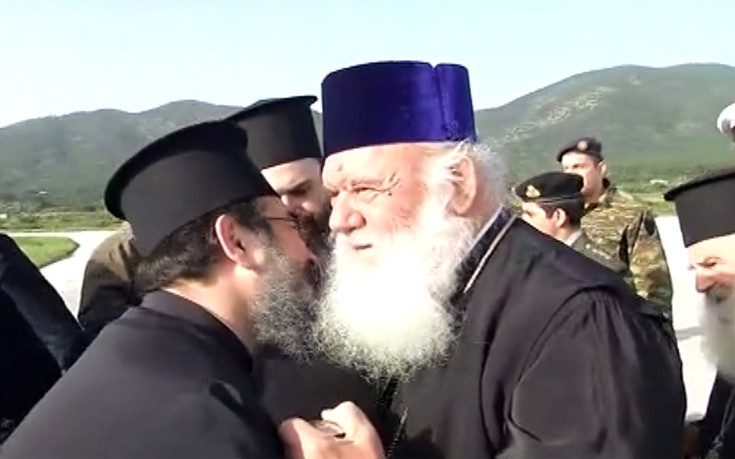 Παρουσία του Αρχιεπισκόπου Ιερωνύμου το 2ο Αρβανίτικο Αντάμωμα