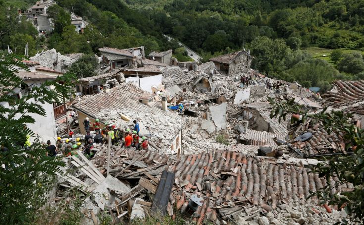 Στο Αματρίτσε θα γίνει η κηδεία των θυμάτων του φονικού σεισμού