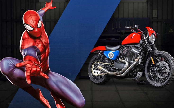 Οι Harley-Davidson των αλλόκοτων ηρώων της Marvel Comics