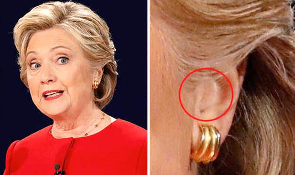 Μυστήριο με ακουστικό που φορούσε στο αυτί η Χίλαρι στο debate