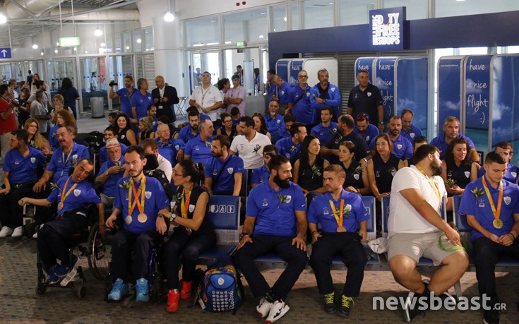 Με 13 μετάλλια επέστρεψε η ελληνική παραολυμπιακή ομάδα