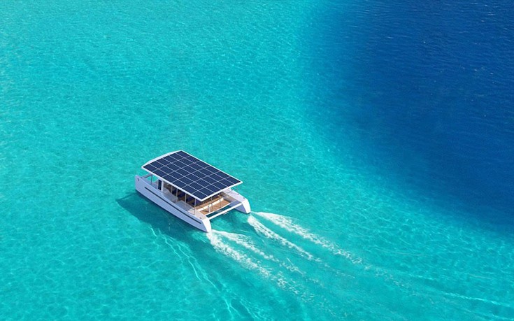 Το σκάφος των 500.000 ευρώ που θα κινείται με ηλιακή ενέργεια