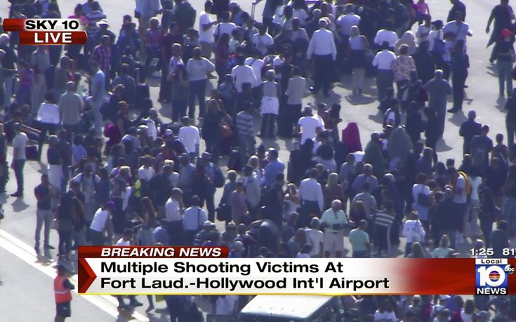 Νεαρός άνοιξε πυρ και σκότωσε τουλάχιστον 5 άτομα σε αεροδρόμιο της Φλόριντα