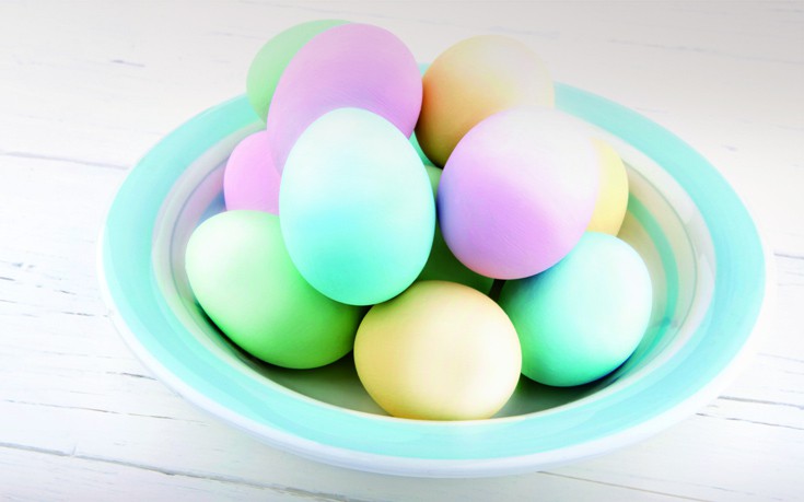 Βάψτε τα αυγά σας... όμπρε