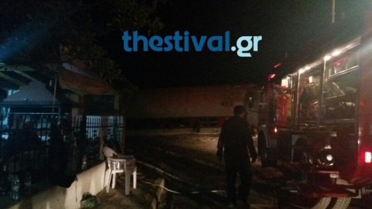 Τέσσερις νεκροί και 5 τραυματίες από τον εκτροχιασμό στο Άδενδρο Θεσσαλονίκης