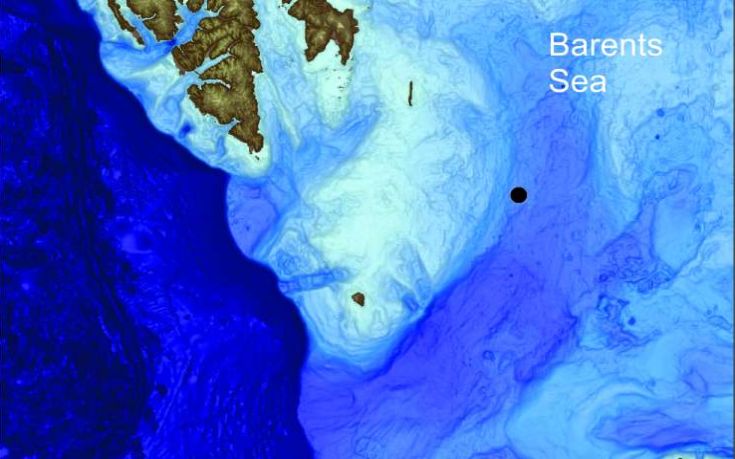 Ανακαλύφθηκαν εκατοντάδες μεγάλοι κρατήρες στον Αρκτικό βυθό