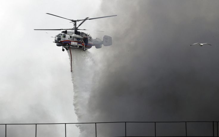 Στην Κρήτη τα δύο πρώτα πυροσβεστικά ελικόπτερα Kamov