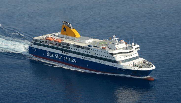 Σύγκρουση στο λιμάνι της Κάσου για το «Blue Star Patmos»