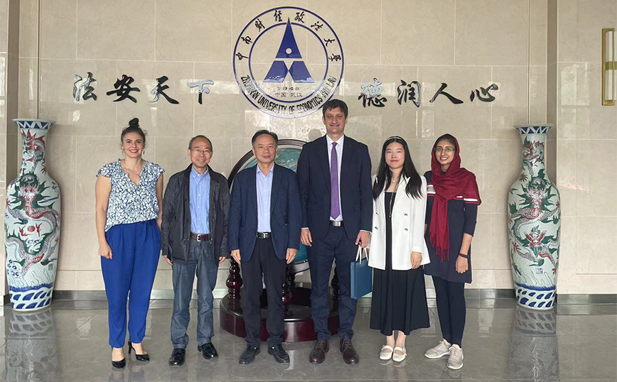 Το Πανεπιστήμιο Zhongnan της Κίνας υποδέχτηκε τον Δρ. Χαράλαμπο Σταμέλο, Λέκτορα Νομικής Ευρωπαϊκού Πανεπιστημίου Κύπρου