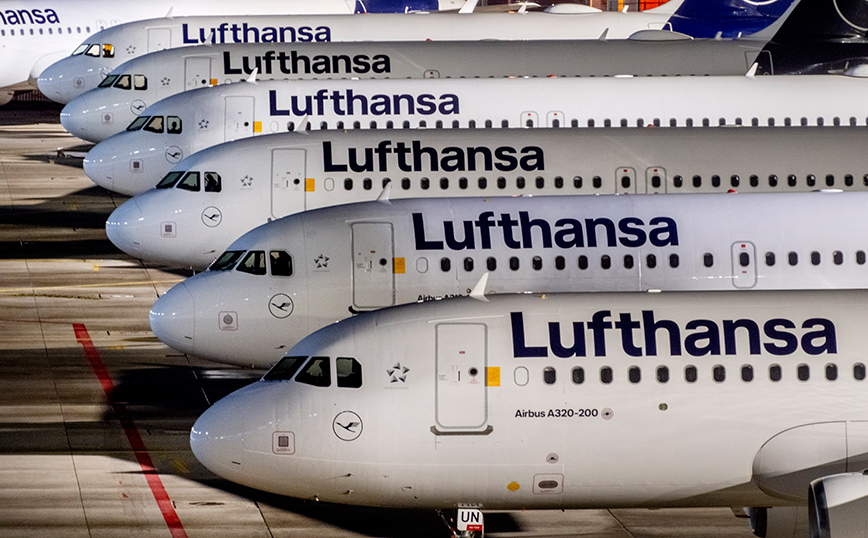 Απεργεί το προσωπικό εδάφους της Lufthansa &#8211; Ακυρώθηκαν τουλάχιστον 800 πτήσεις