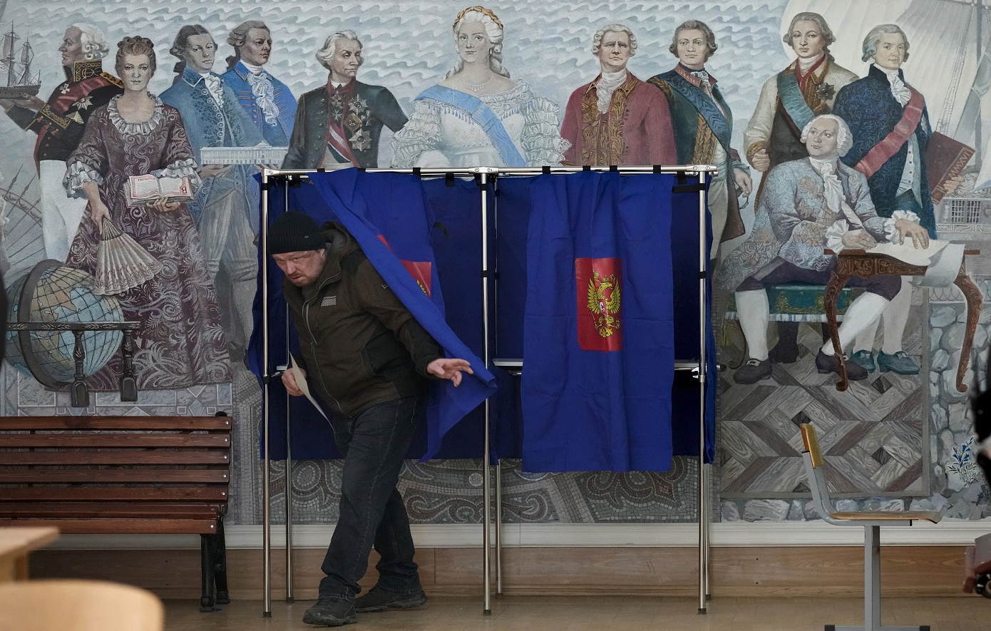 Τελευταία μέρα των εκλογών στη Ρωσία