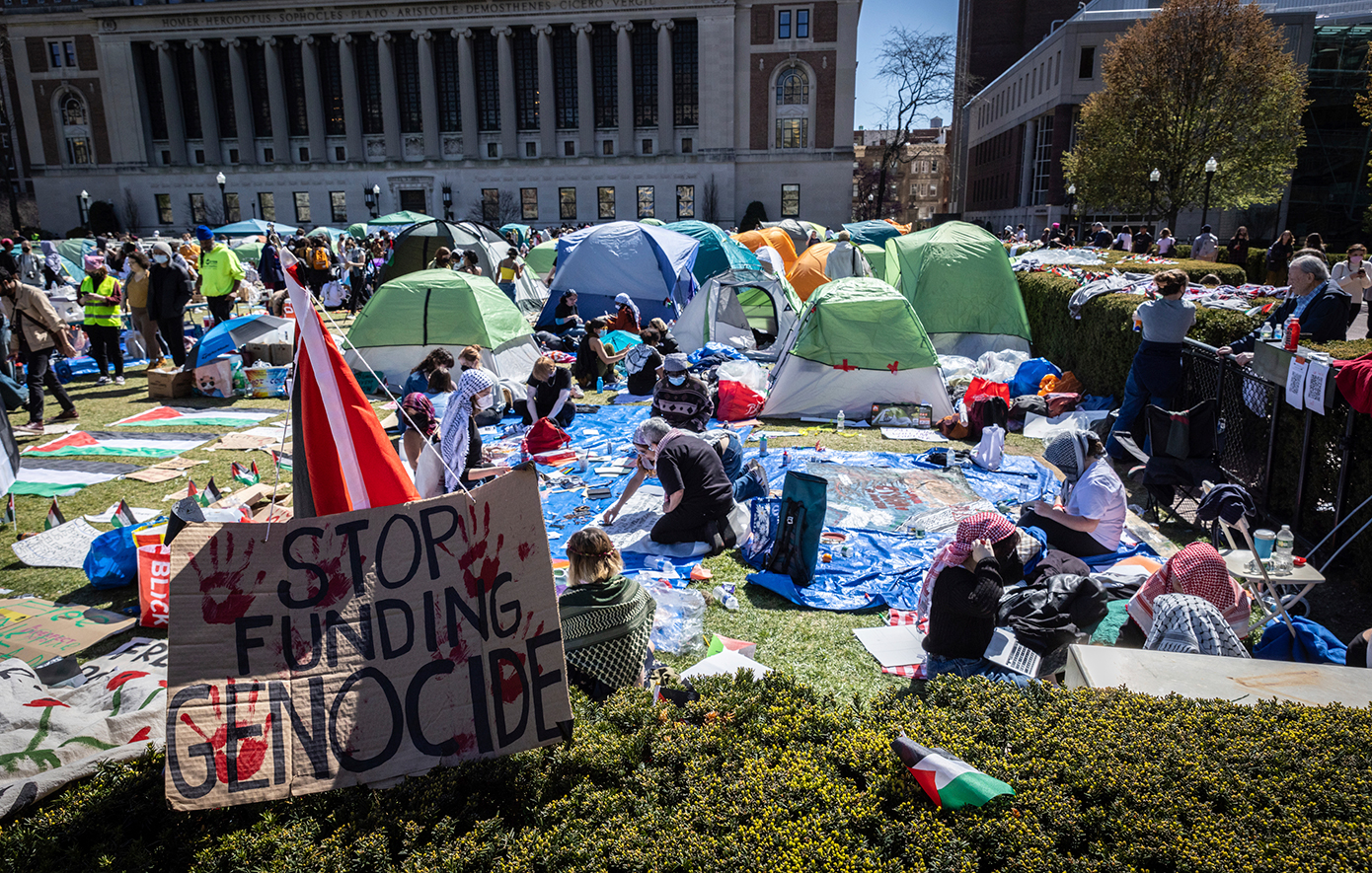 Το πανεπιστήμιο Κολούμπια προειδοποιεί τους  φοιτητές που διαδηλώνουν υπέρ της Παλαιστίνης: «Διαλυθείτε οικειοθελώς…»