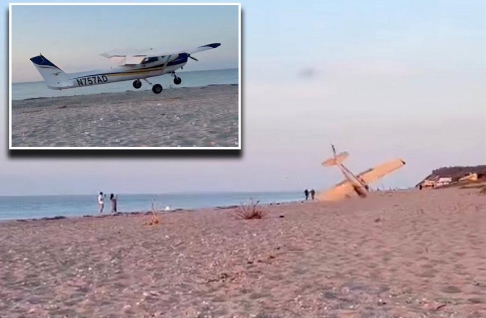 Αεροπλάνο κάνει αναγκαστική προσγείωση σε παραλία του Λονγκ Άιλαντ