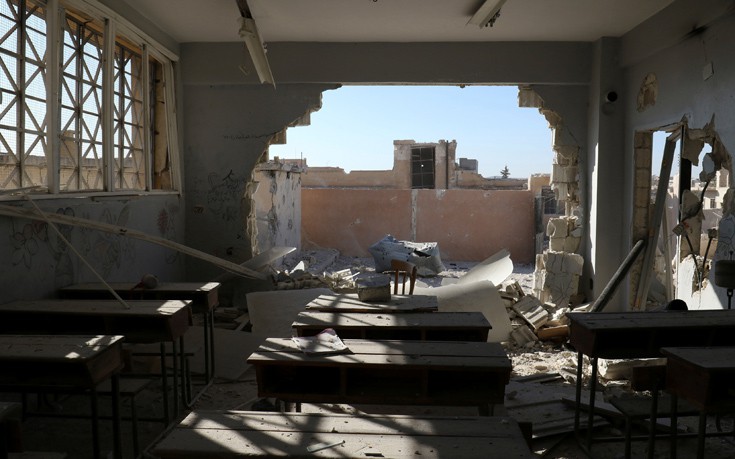 «Θηριωδία» οι αεροπορικές επιδρομές σε σχολεία στη Συρία με νεκρά πολλά παιδιά