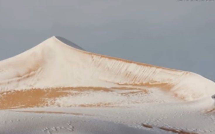 Το χιόνι επέστρεψε στη Σαχάρα ακόμα πιο πυκνό
