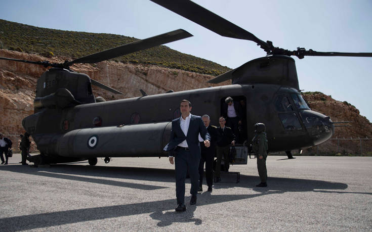 «Παιχνίδια» των Τούρκων και με το ελικόπτερο που μετέφερε τον Τσίπρα
