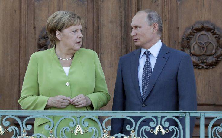 Τα τρία θέματα που συζήτησαν Μέρκελ και Πούτιν στο Βρανδεμβούργο