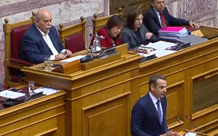 Μητσοτάκης: Καταψηφίζουμε τον προϋπολογισμό, καταψηφίζουμε τον ΣΥΡΙΖΑ και τους ΑΝΕΛ