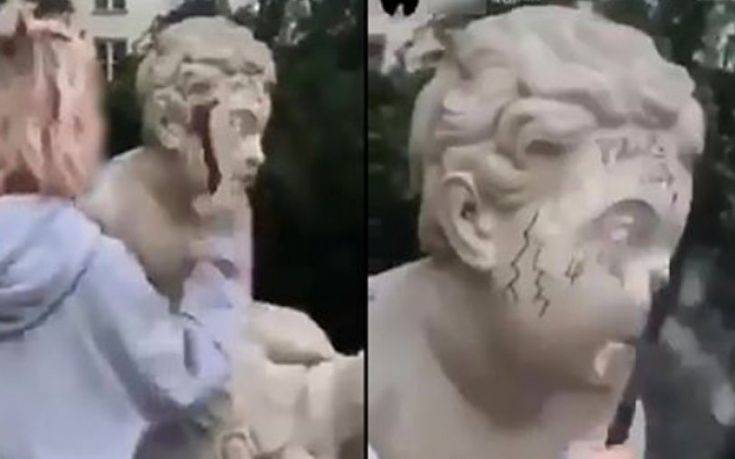 Έσπασε άγαλμα 200 ετών για να αποκτήσει περισσότερους… followers