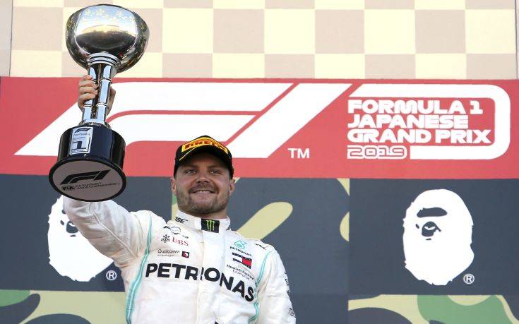GP Ιαπωνίας: Νικητής ο Μπότας - Πρωταθλήτρια κατασκευαστών η Mercedes