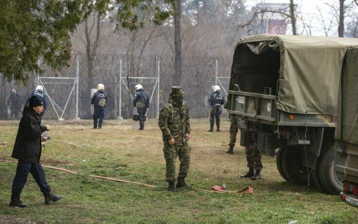 Ενίσχυση των αστυνομικών δυνάμεων στις Καστανιές με τεθωρακισμένα του στρατού