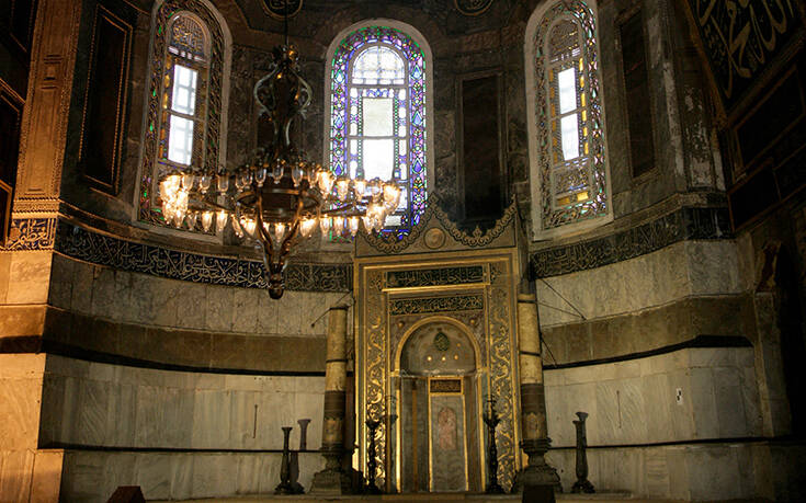Πώς θα μετατραπεί η Αγία Σοφία σε τζαμί ενόψει της πρώτης προσευχής στις 24 Ιουλίου
