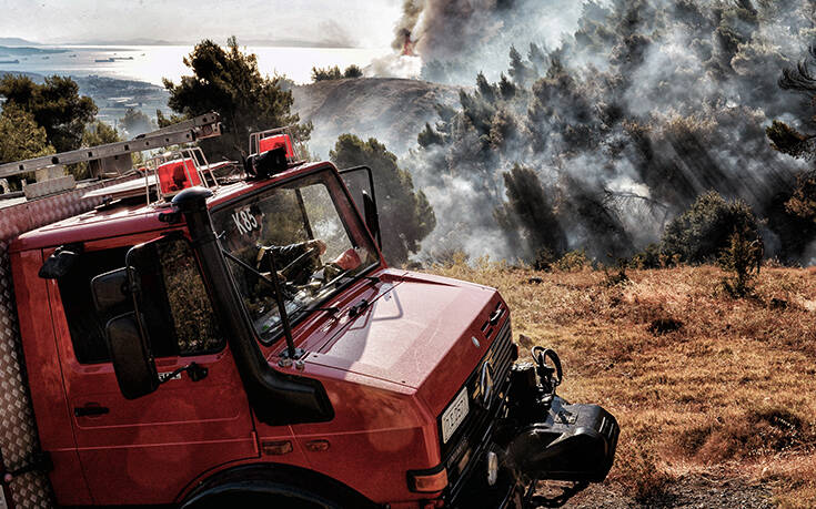 Υψηλός ο κίνδυνος πυρκαγιάς και σήμερα σε αρκετές περιοχές της χώρας