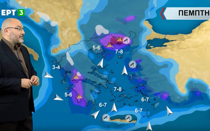 Καιρός: Προειδοποίηση από τον Σάκη Αρναούτογλου για τις επόμενες ώρες - Πού θα χτυπήσουν οι καταιγίδες